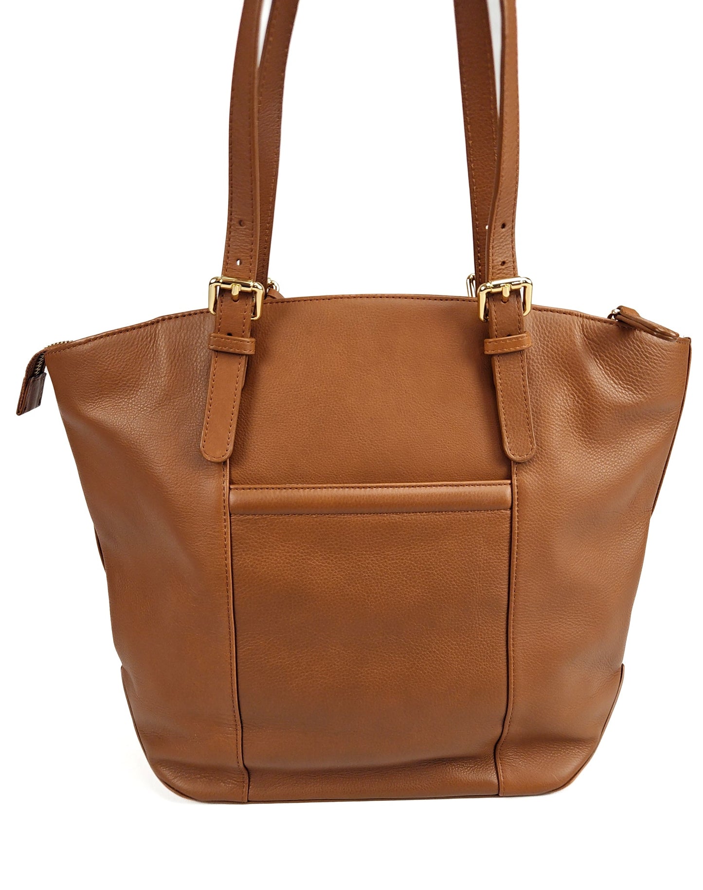 Sienna Zip Top Tote Shopper Bag for Women - Handmade by Saddler