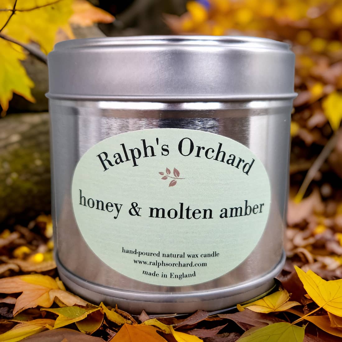 Ralph's Orchard Honey & Molten Amber Candle