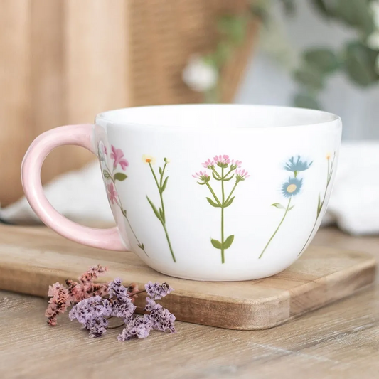 BLOOMING LOVELY FLORAL MUG