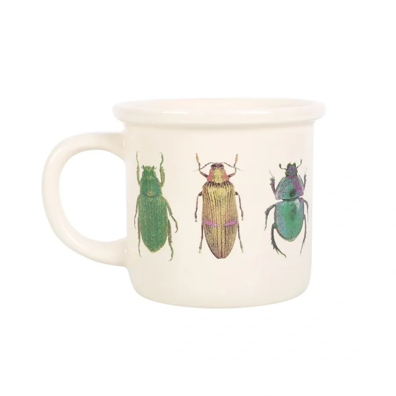 OFF WHITE BEETLE MUG