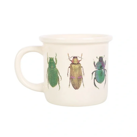 OFF WHITE BEETLE MUG