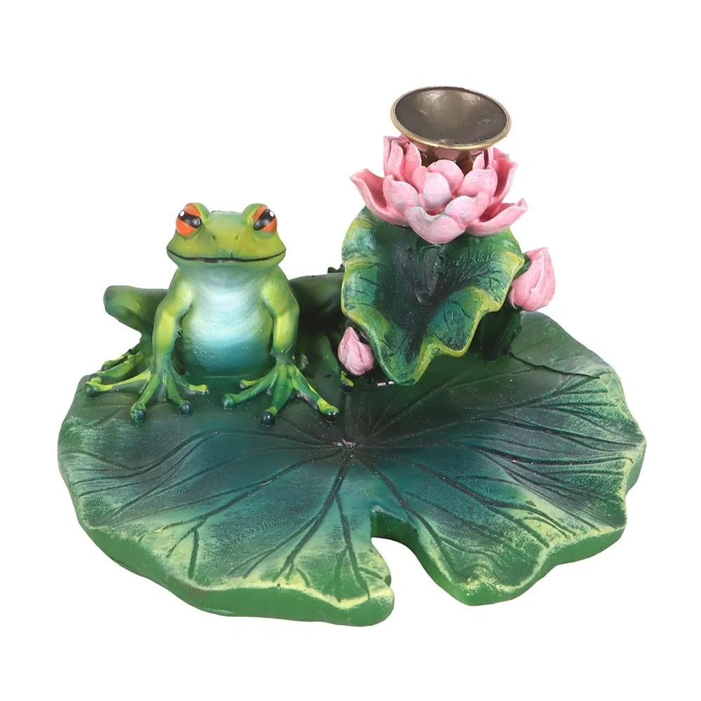 LILY PAD BACKFLOW INCENSE BURNER