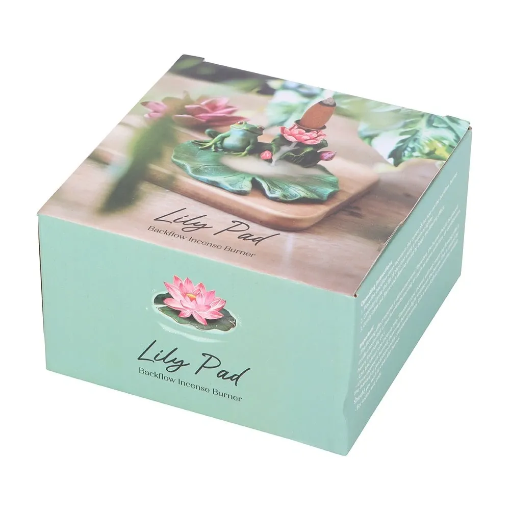 LILY PAD BACKFLOW INCENSE BURNER