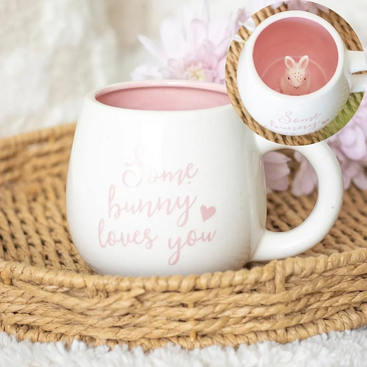 SOME BUNNY LOVES YOU PEEKABOO MUG