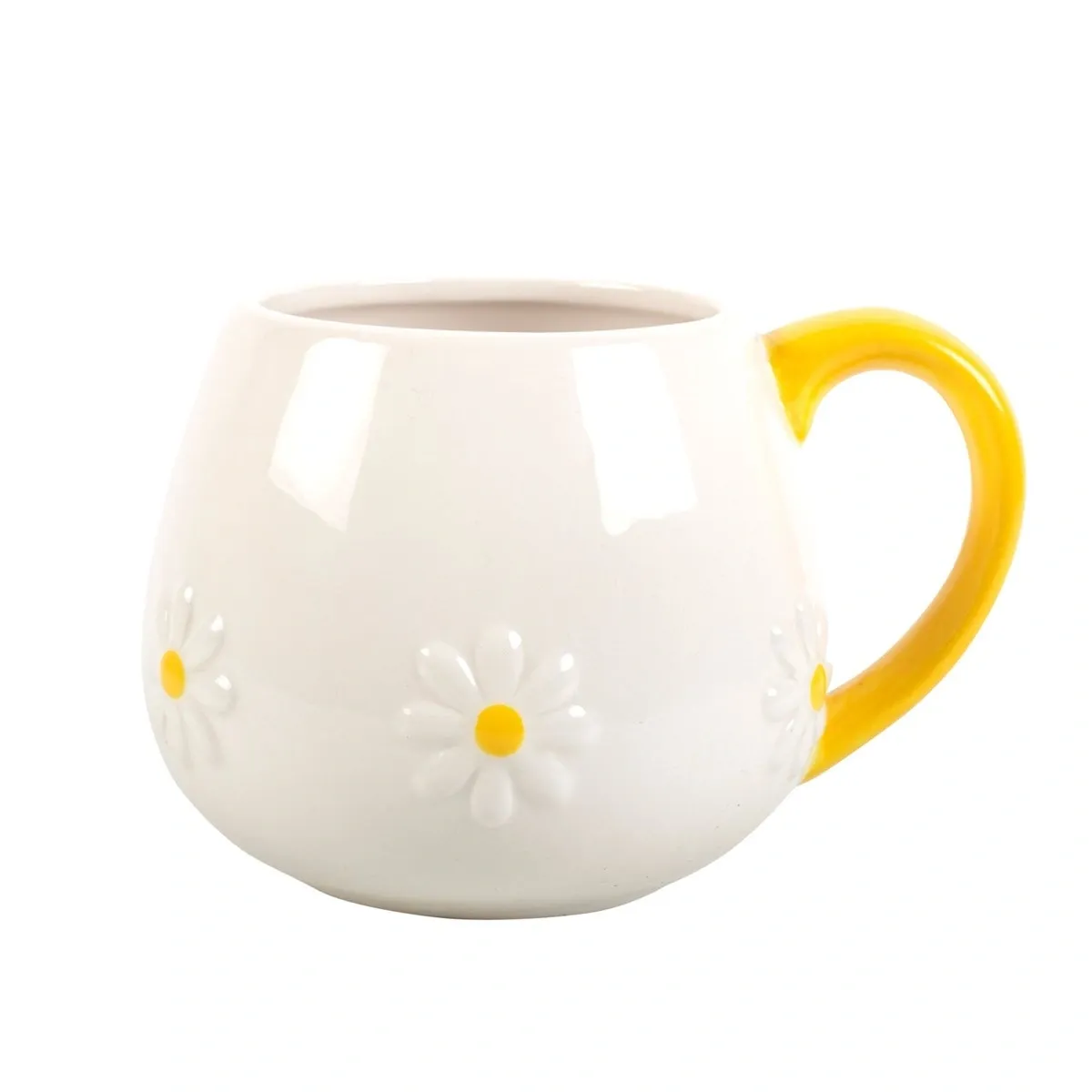 DAISY ROUNDED MUG