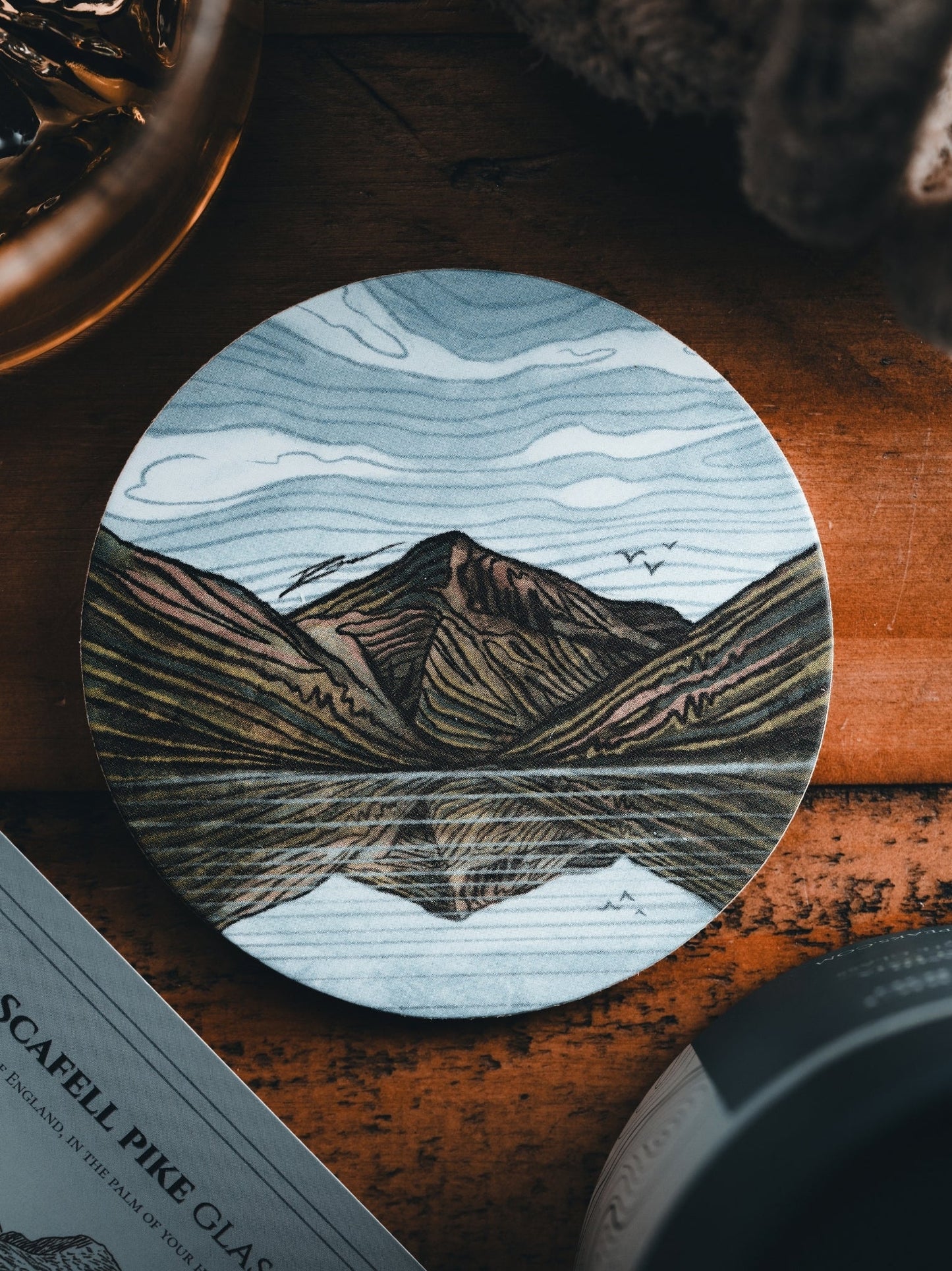 The New Scafell Pike Tumbler - Lake District - by Gilded Peaks