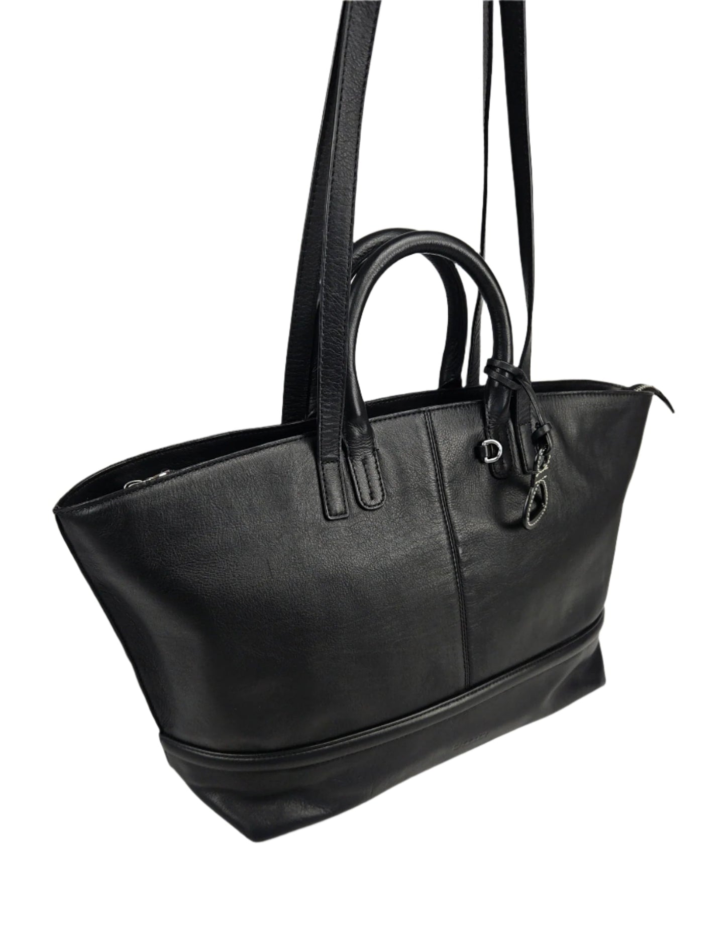 Victoria Oversize East West Tote Bag for Women - handmade by Saddler