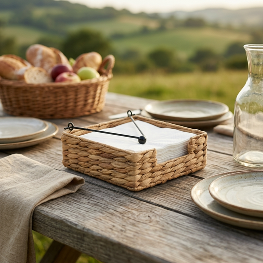Water Hyacinth Napkin Holder