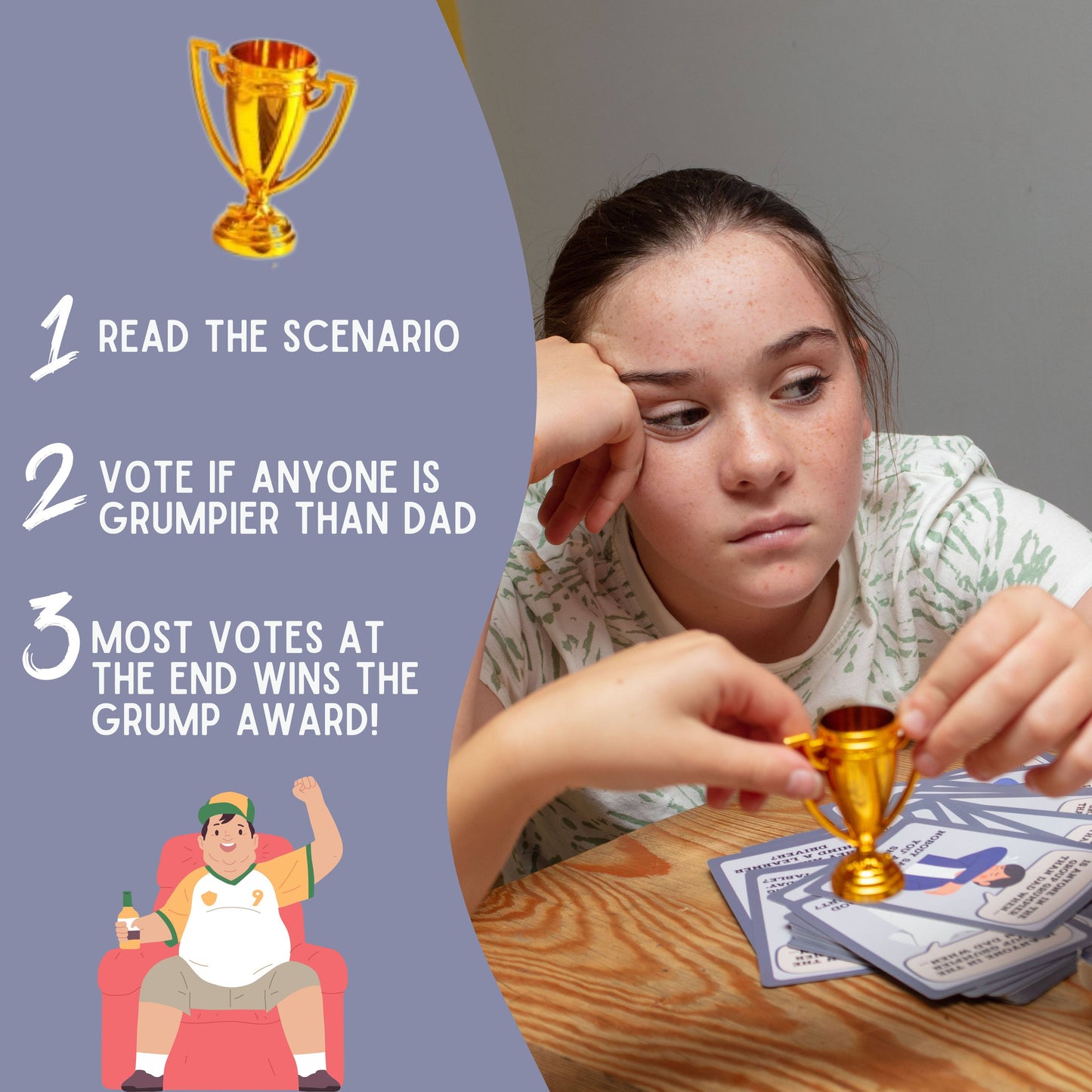 Grumpier Than Dad Family Card Game