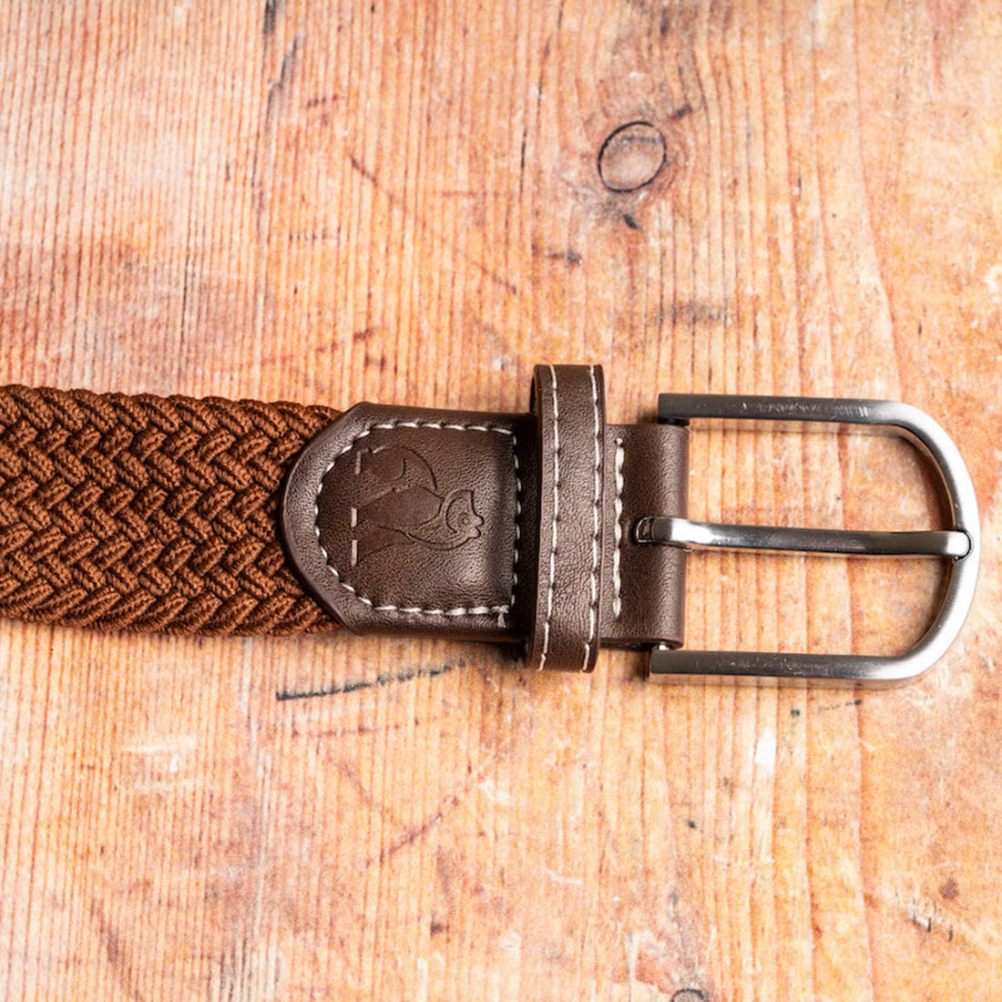 Woven Belt - Brown by Swole Panda
