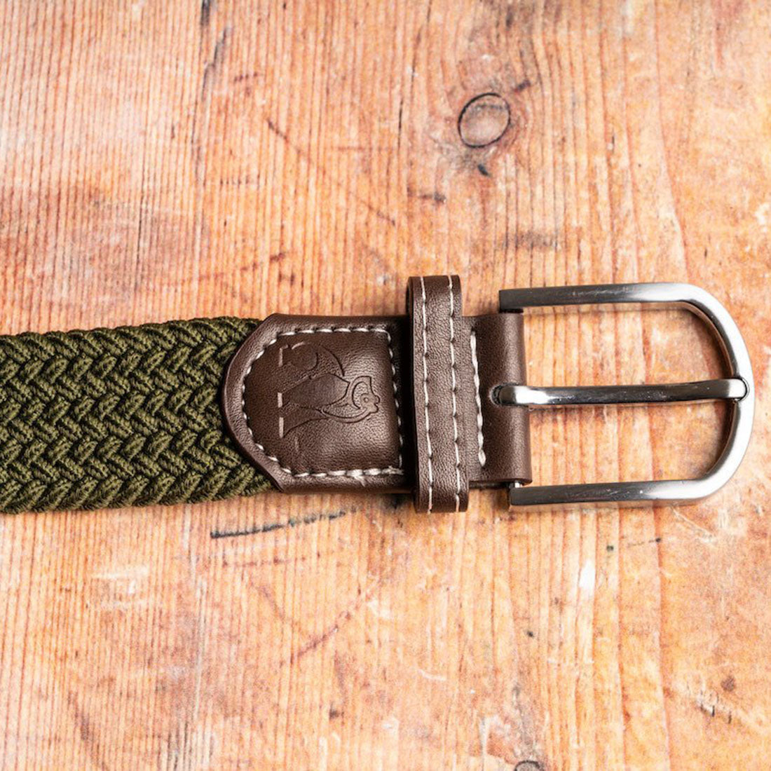 Woven Belt - Khaki Green By Swole Panda