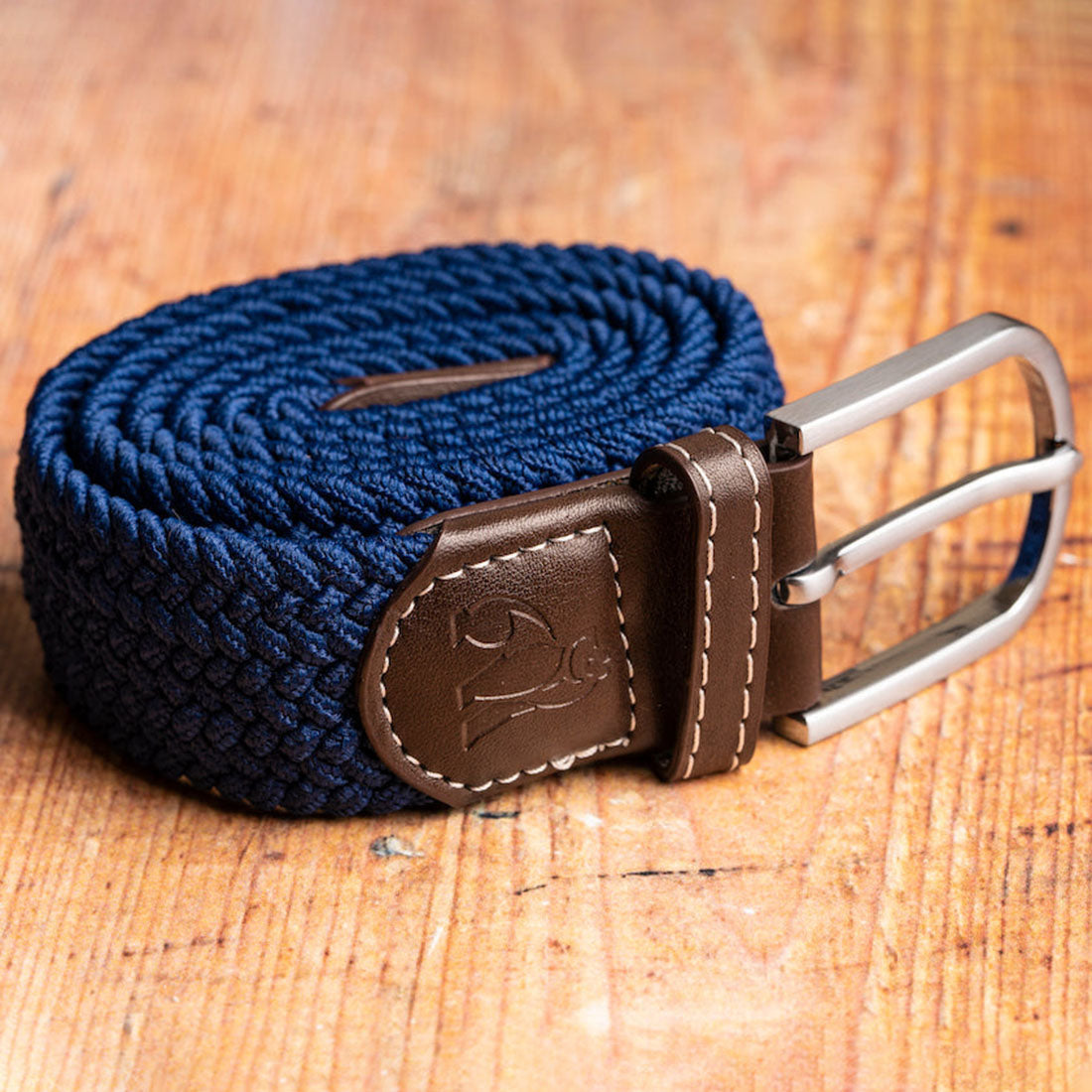 Woven Belt - Dark Blue by Swole Panda