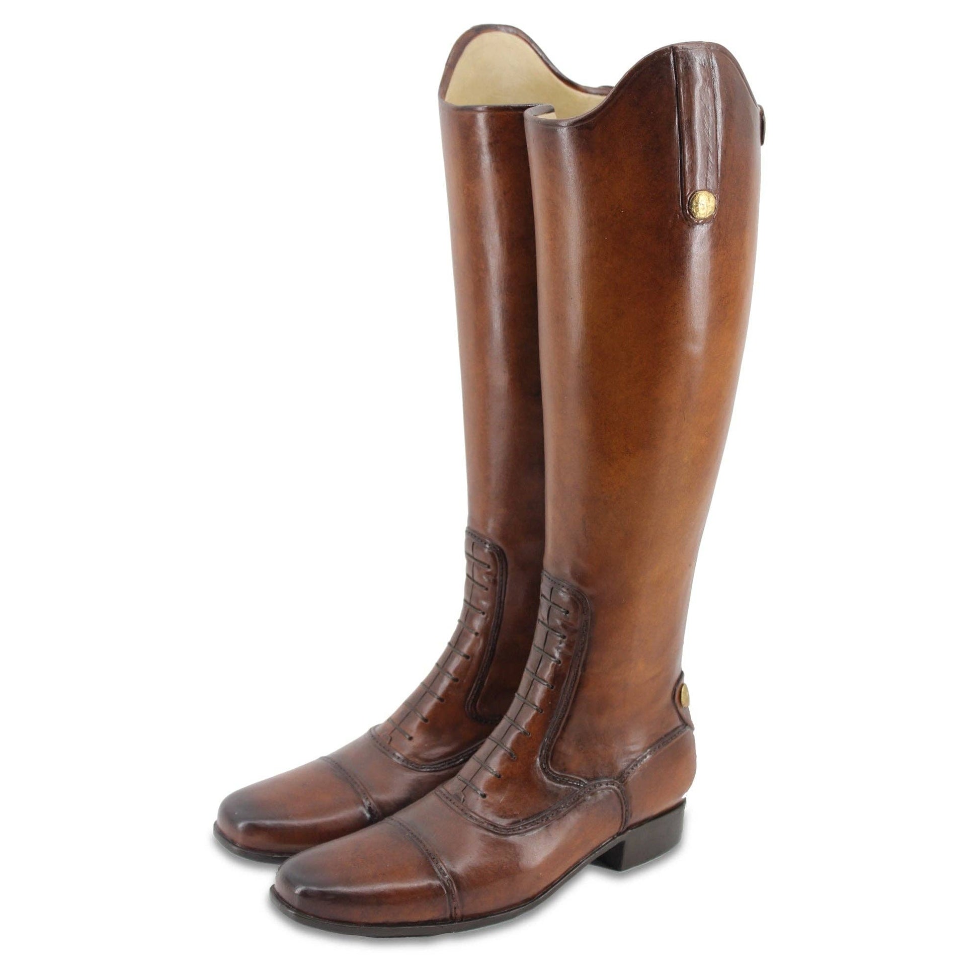Bentley & Bo brown boot-shaped umbrella stand