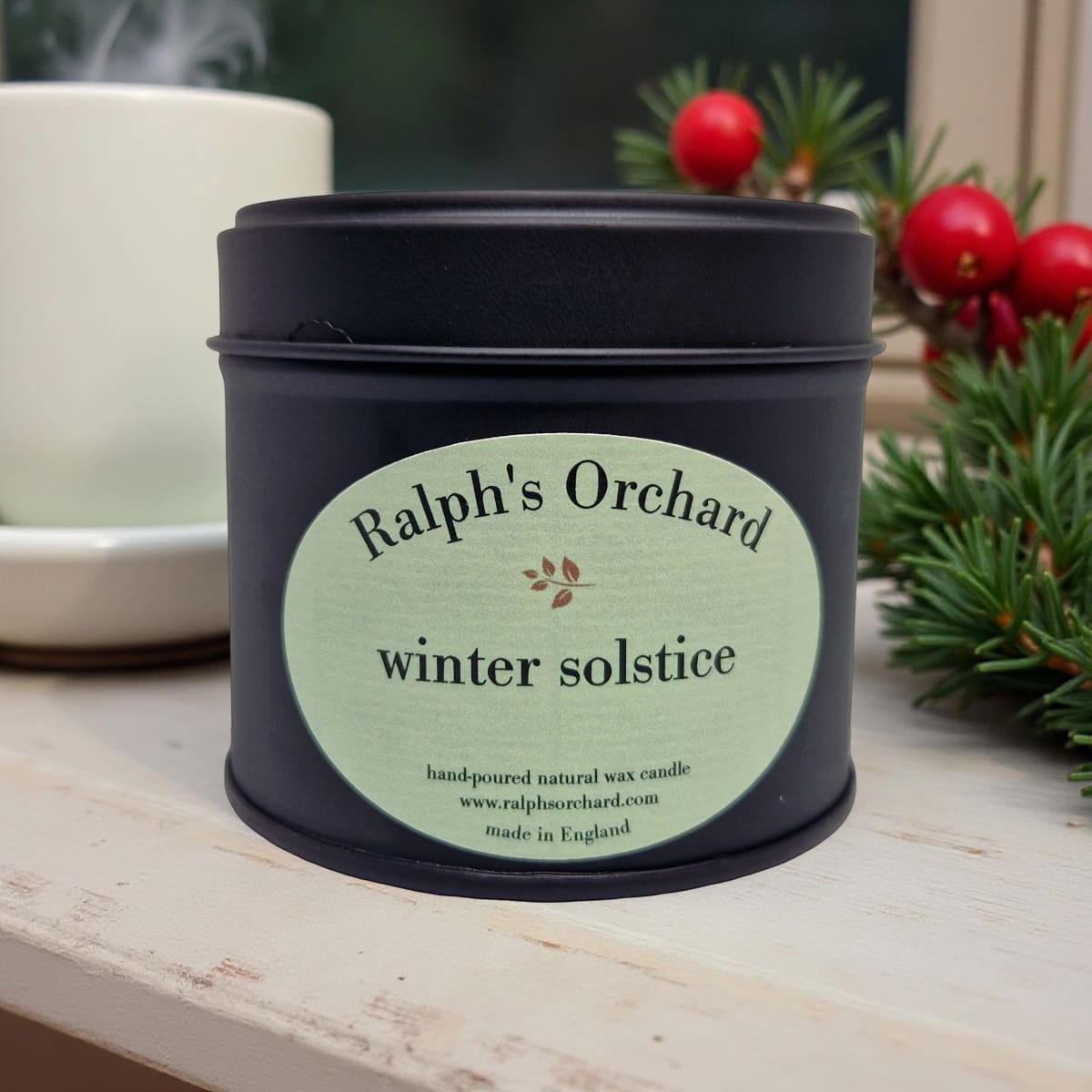 Ralph's Orchard Winter Solstice Candle