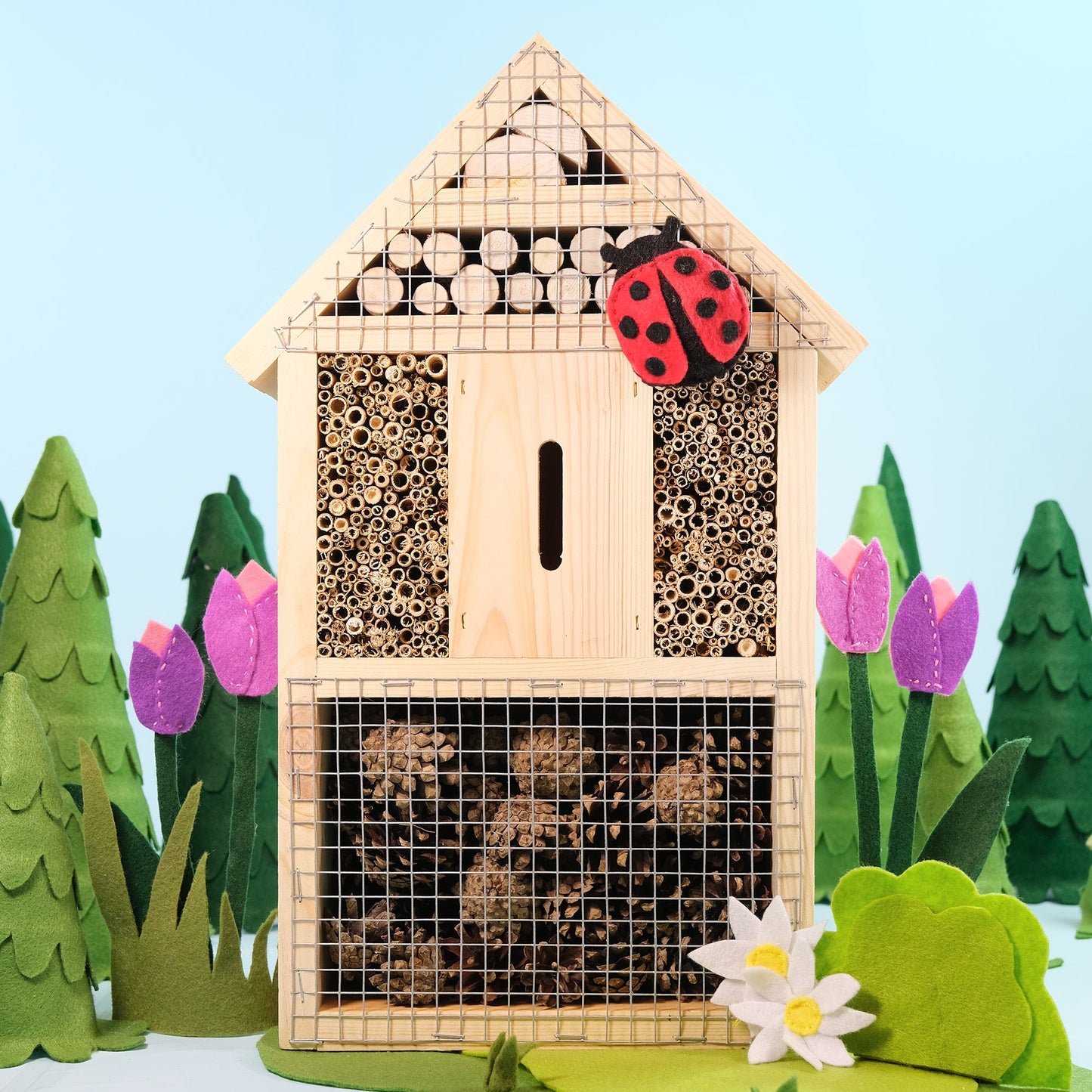 Green Feathers Bug Hotel
