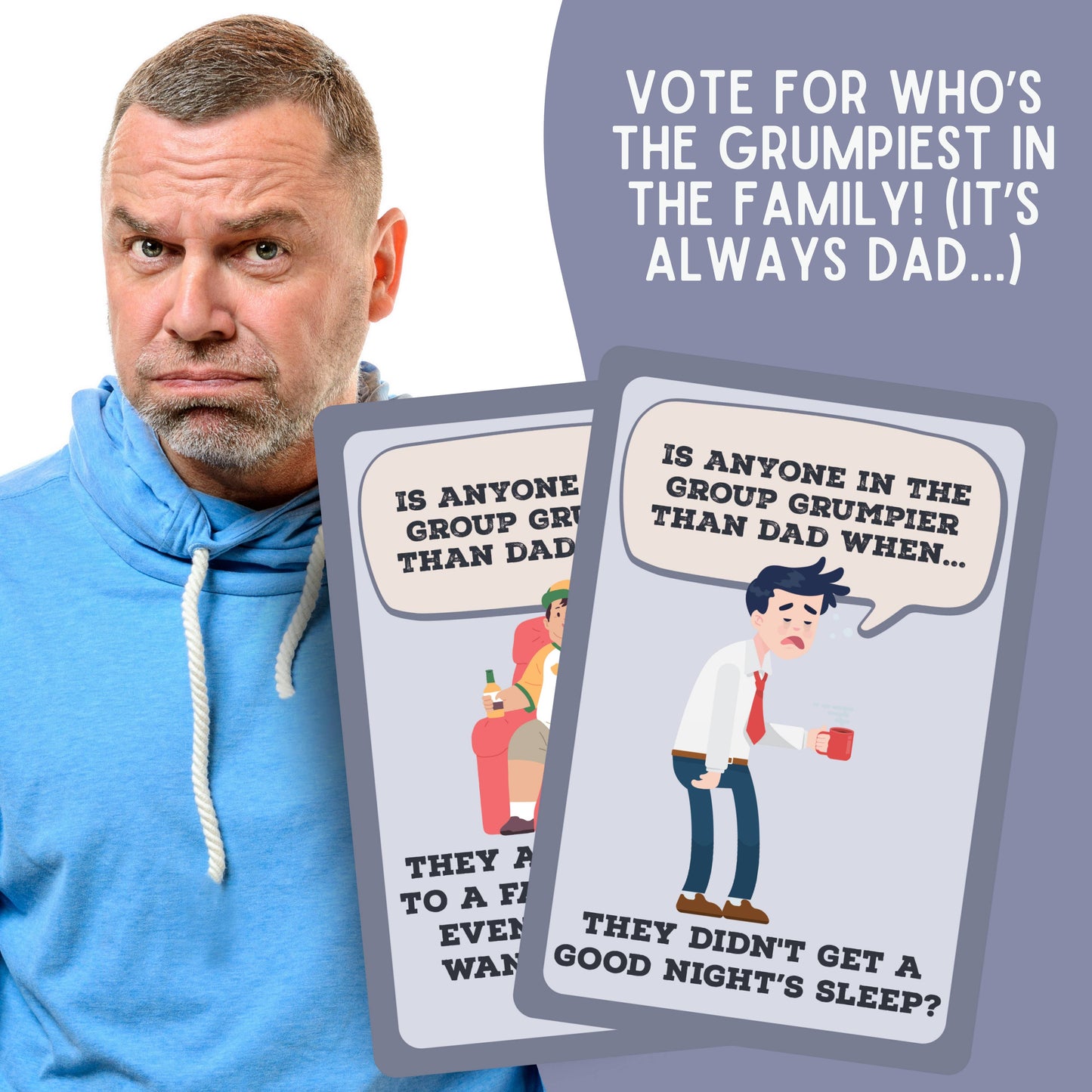 Grumpier Than Dad Family Card Game