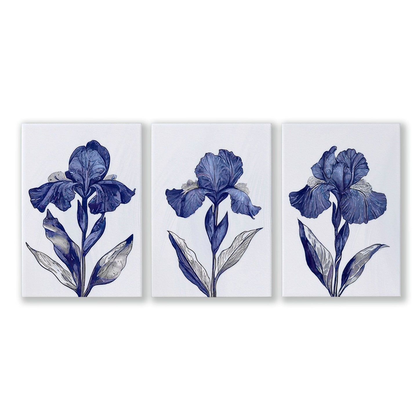 Set of 3 Botanical Wall Art Prints