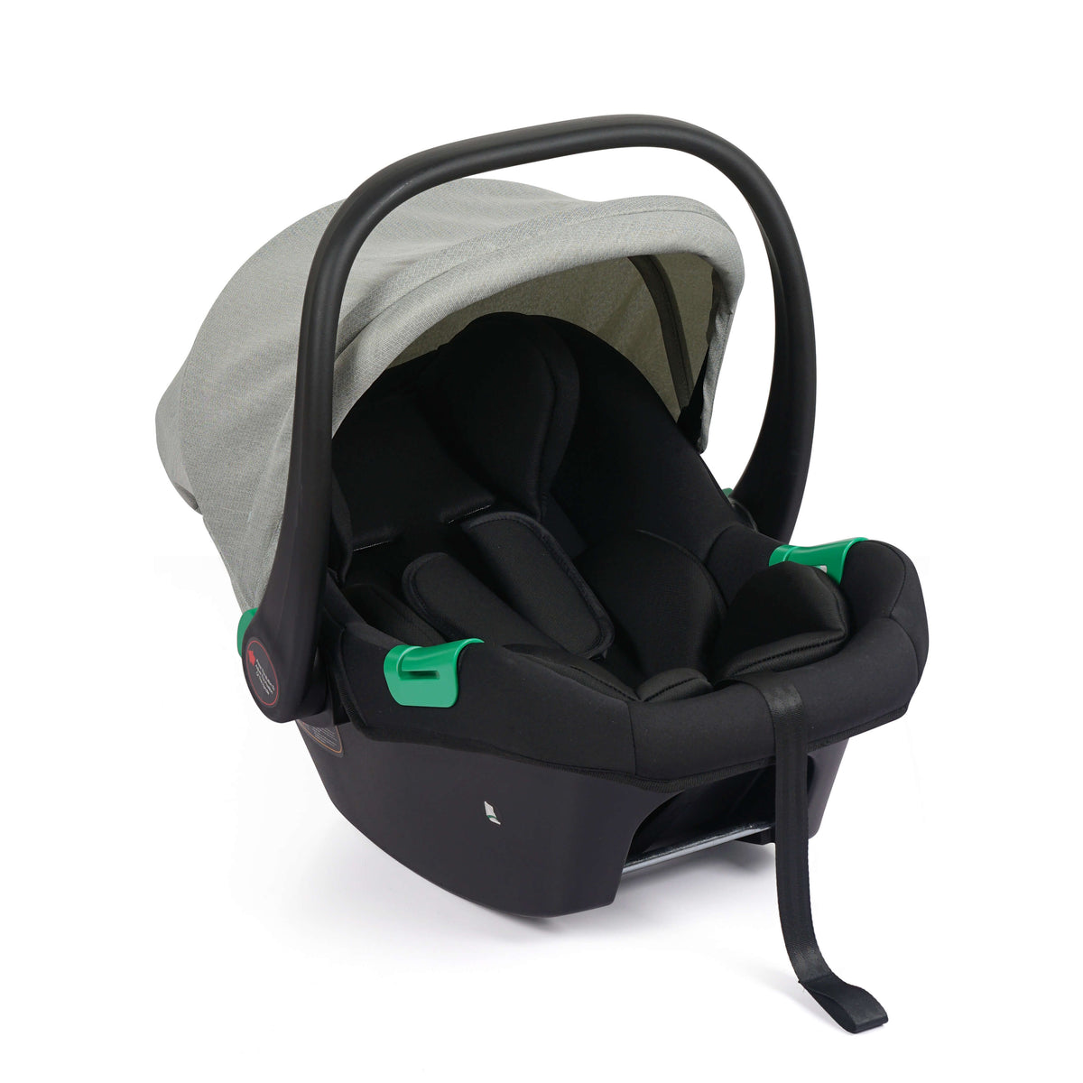 Cruise 3 in 1 Travel System Pebble Sage R129 infant car seat with protective hood