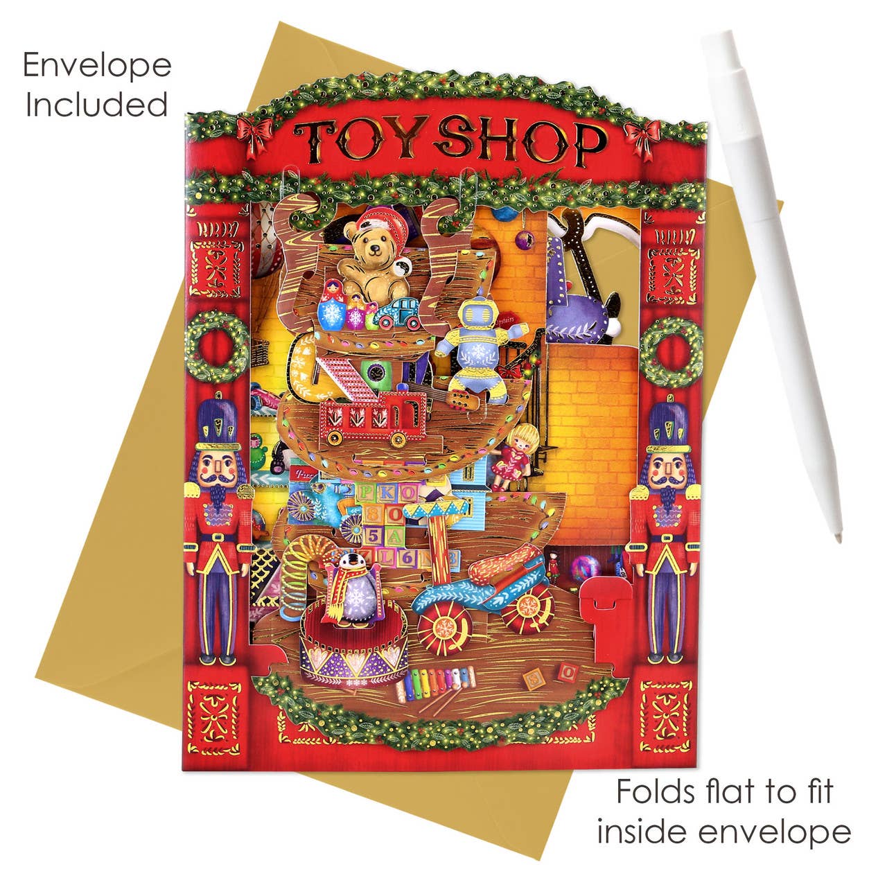 Swing Cards - Christmas Toy Shop