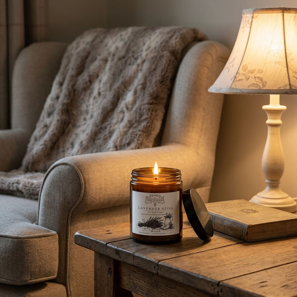 Lavender Still Soy Wax Candle