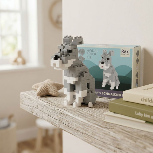 Schnauzer Model Brick Kit