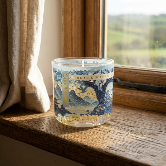 Candlelight The Silk Road Collection Tianshui Blue LED Candle