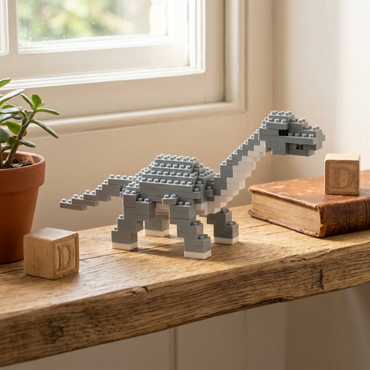 Diplodocus Dinosaur Model Brick Kit