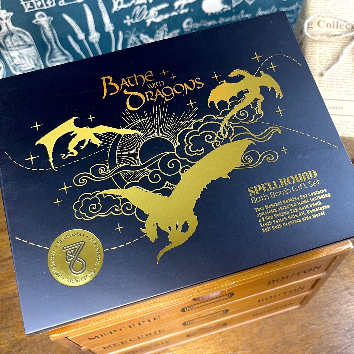 Dragon Egg Bath Bomb Gift Set - Epic Fantasy Bath Experience for Fans of Dragons Realms