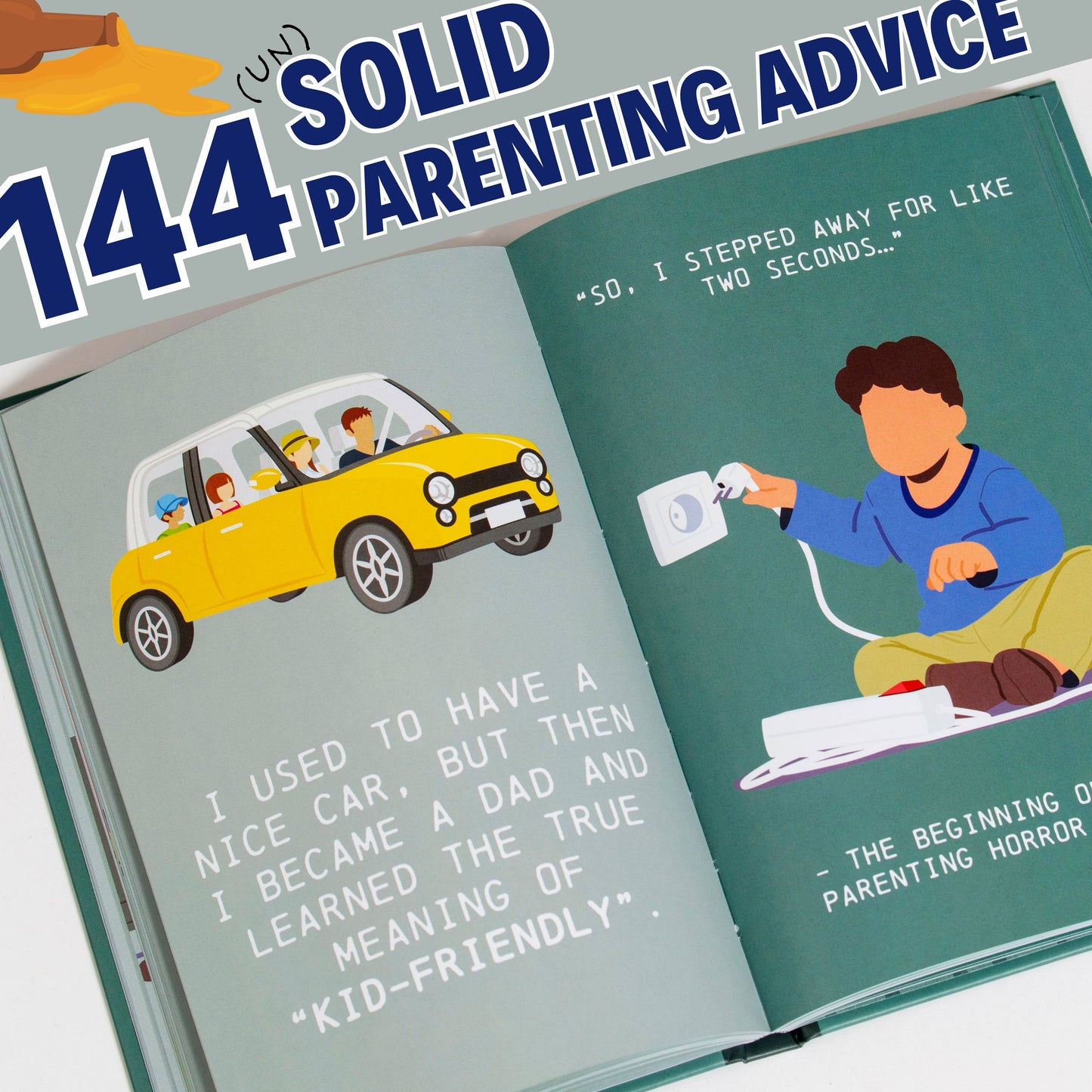 Surviving Fatherhood Book – Funny Gift for New Dads