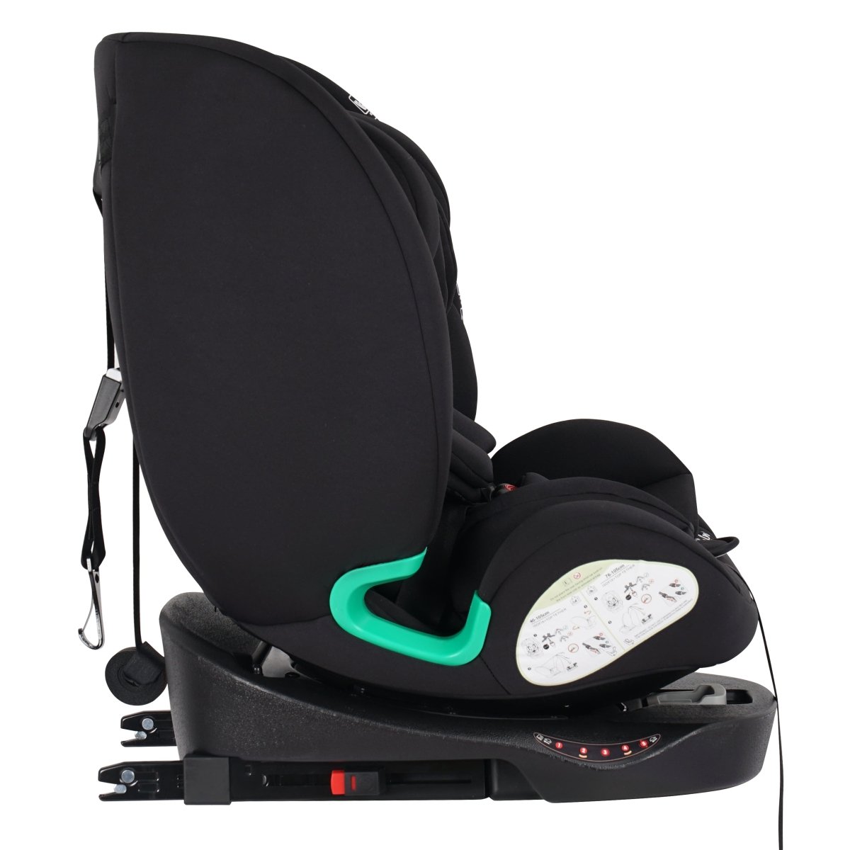 AllStage 360 ISOFIX I-Size Car Seat - Midnight Black (Birth-12 Years)