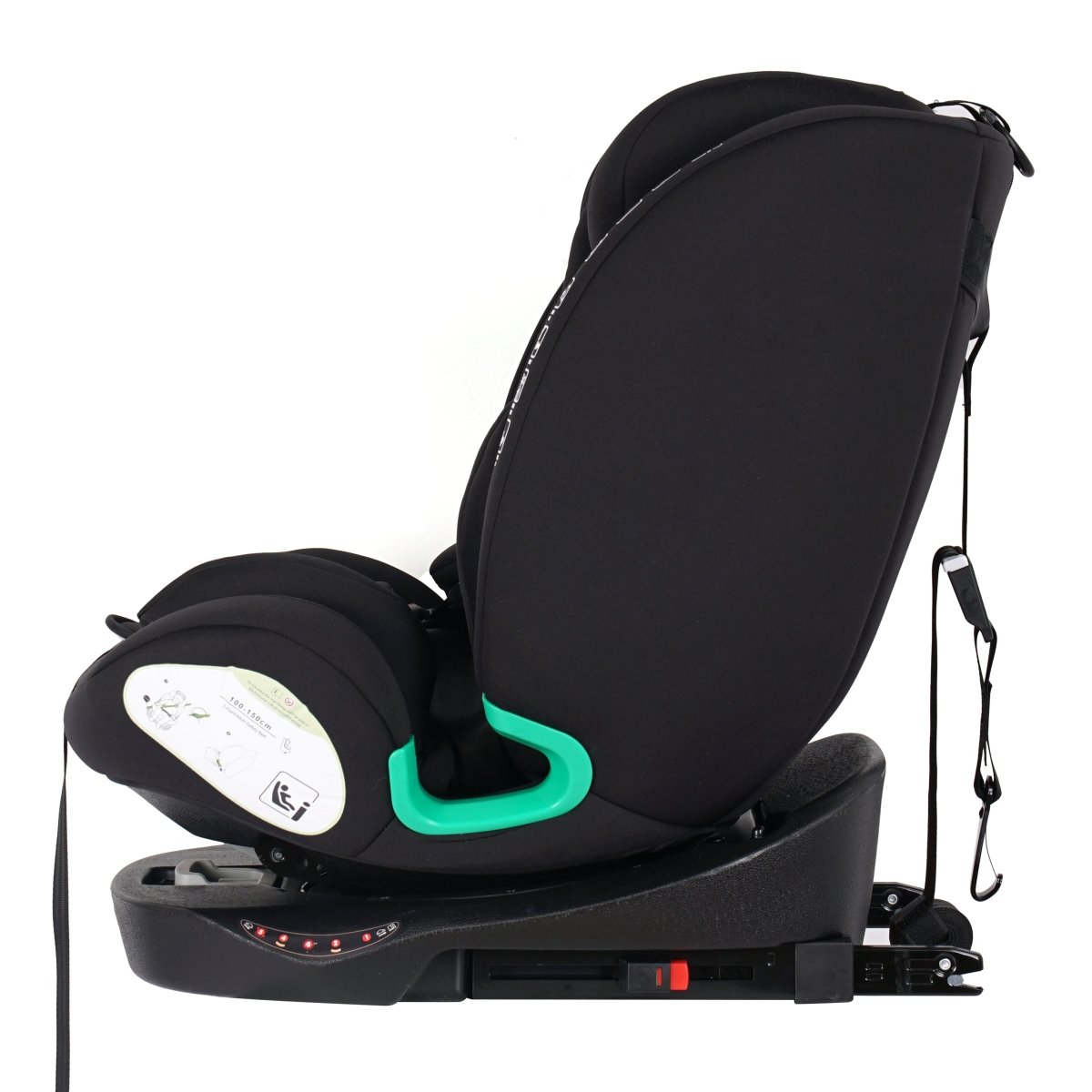 AllStage 360 ISOFIX I-Size Car Seat - Midnight Black (Birth-12 Years)