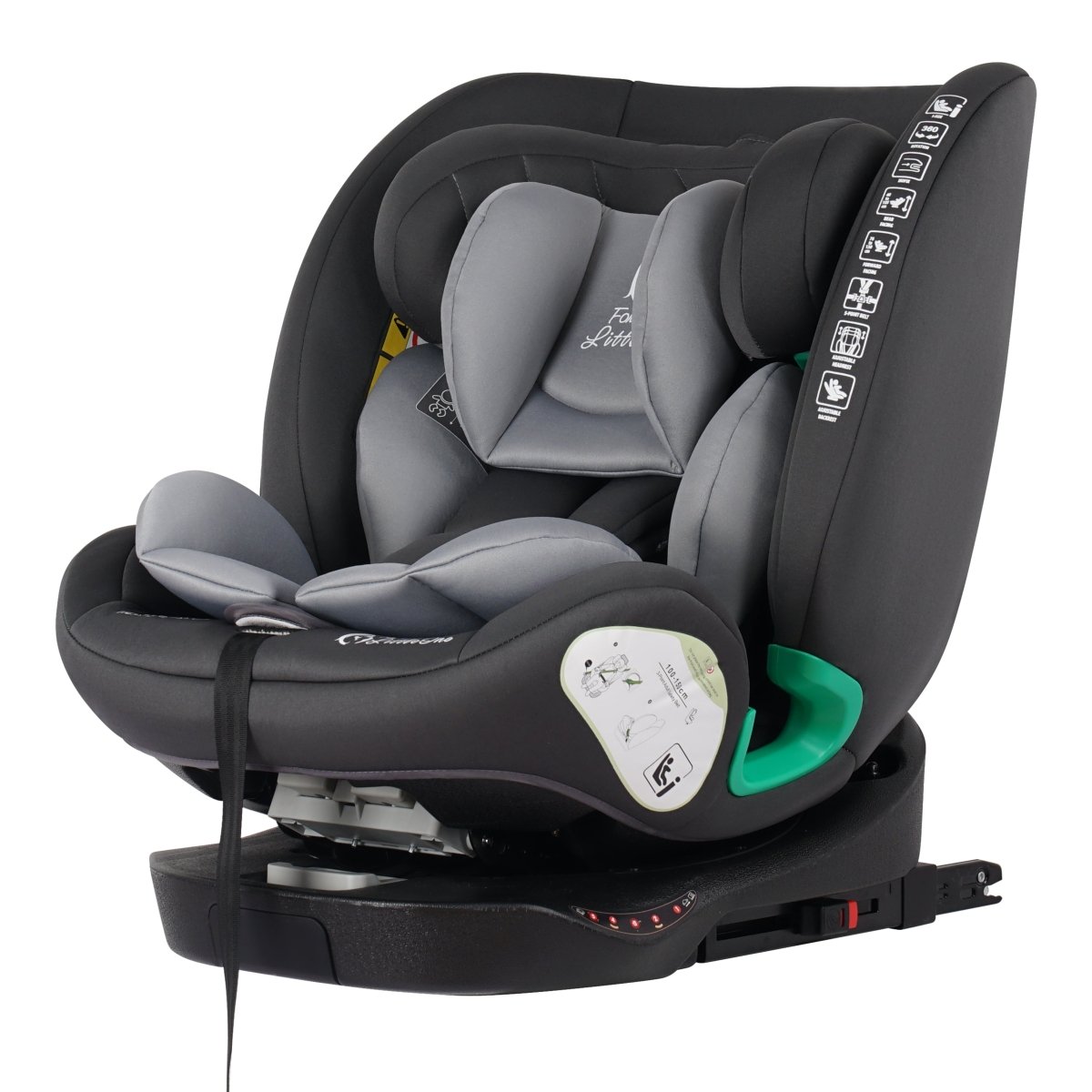 AllStage 360 ISOFIX I-Size Car Seat - Slate Mist (Birth-12 Years)