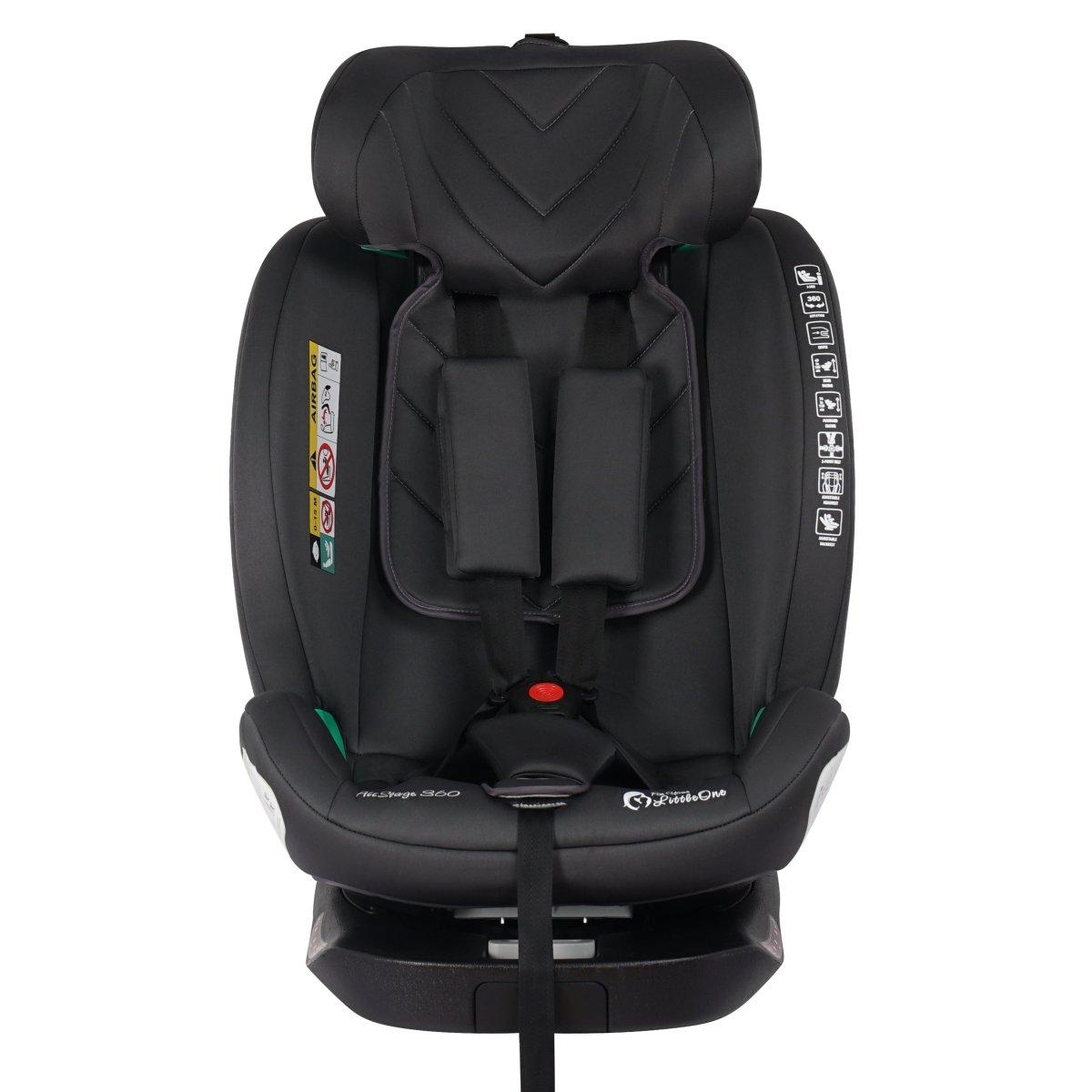 AllStage 360 ISOFIX I-Size Car Seat - Slate Mist (Birth-12 Years)