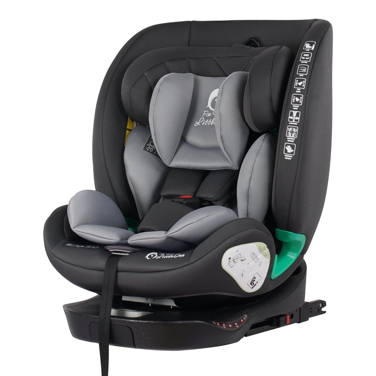 AllStage 360 ISOFIX I-Size Car Seat - Slate Mist (Birth-12 Years)