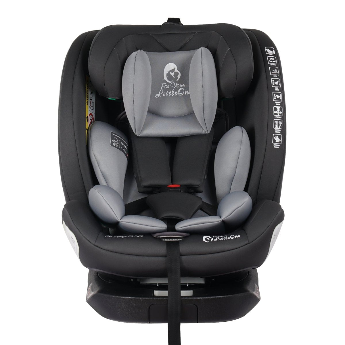 AllStage 360 ISOFIX I-Size Car Seat - Slate Mist (Birth-12 Years)