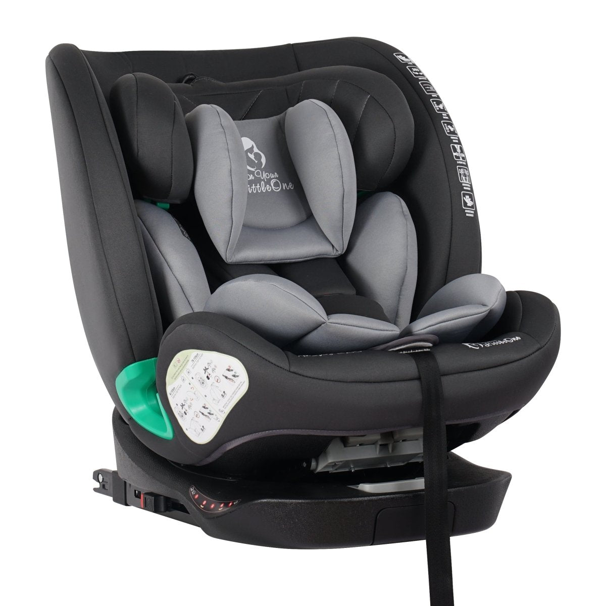 AllStage 360 ISOFIX I-Size Car Seat - Slate Mist (Birth-12 Years)
