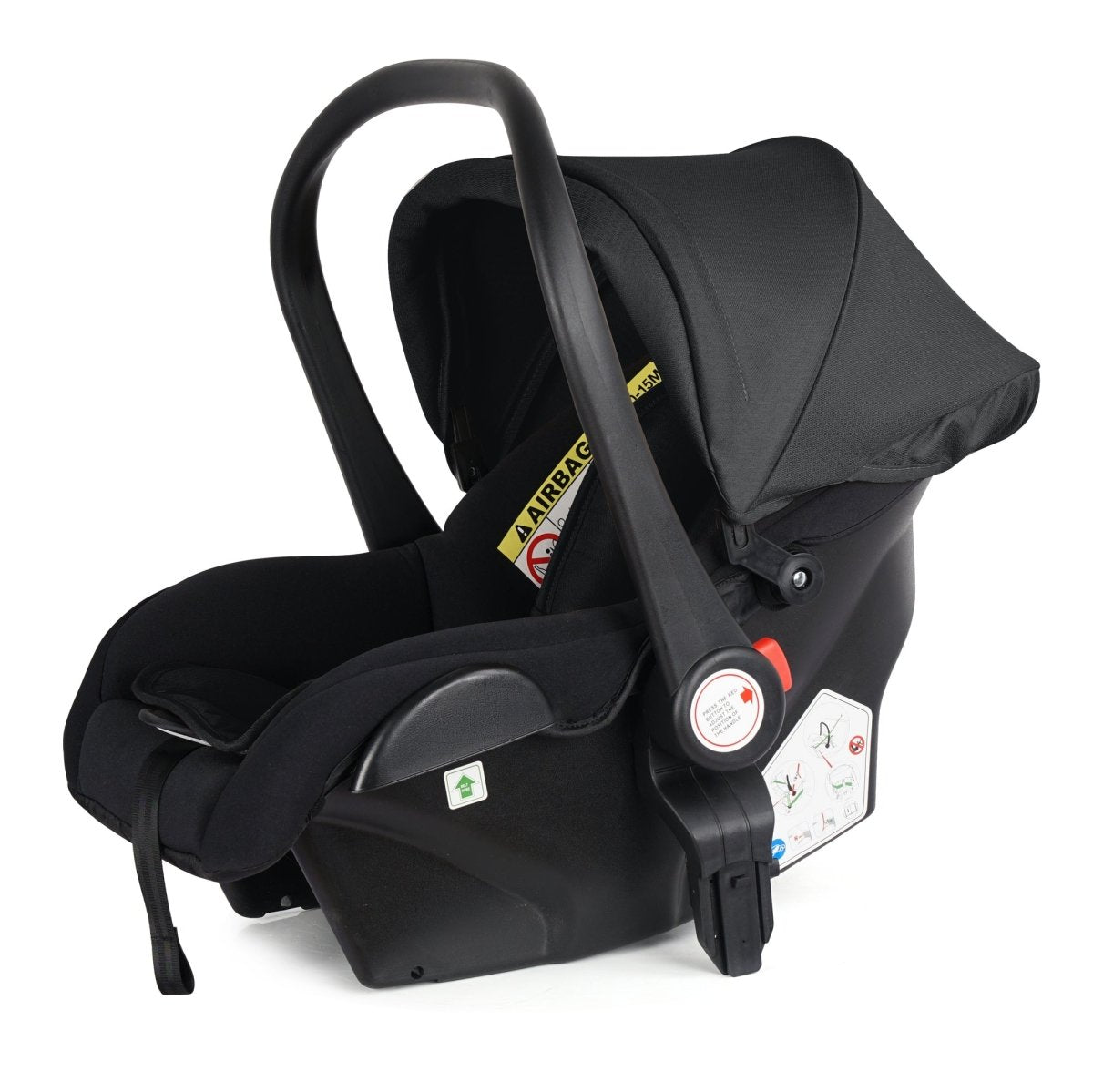 Cruise 3 In 1 Travel System With Car Seat - Eclipse Black (Free Cupholder & Seat Liner Included)