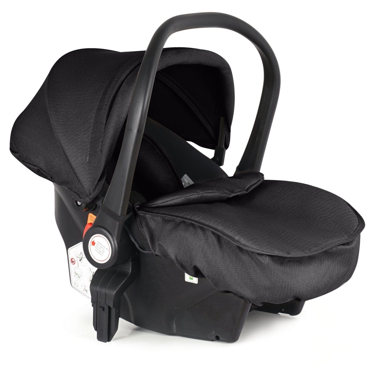 Cruise 3 In 1 Travel System With Car Seat - Eclipse Black (Free Cupholder & Seat Liner Included)