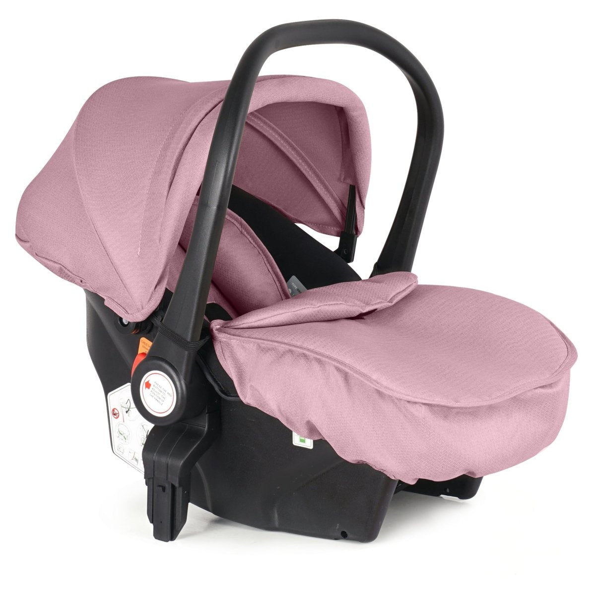 Cruise 3 In 1 Travel System With Car Seat - Blush Rose (Free Cupholder & Seat Liner Included)