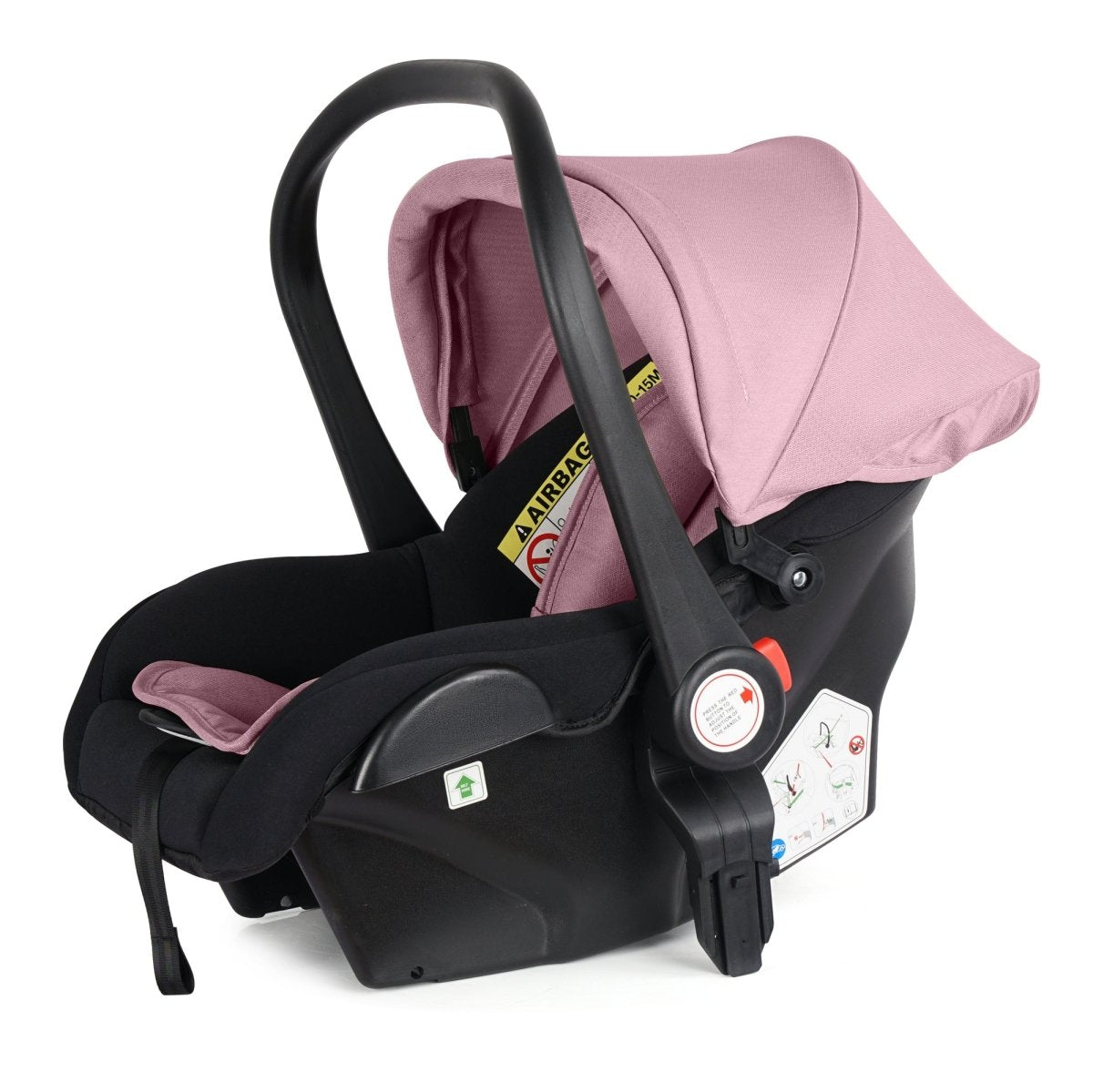Cruise 3 In 1 Travel System With Car Seat - Blush Rose (Free Cupholder & Seat Liner Included)