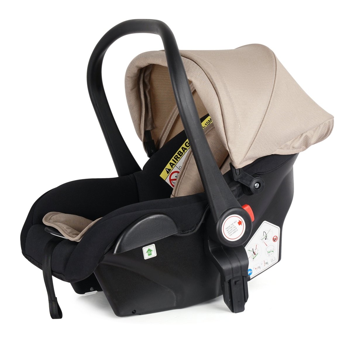 Cruise 3 In 1 Travel System With Car Seat - Dune Beige (Free Cupholder & Seat Liner Included)