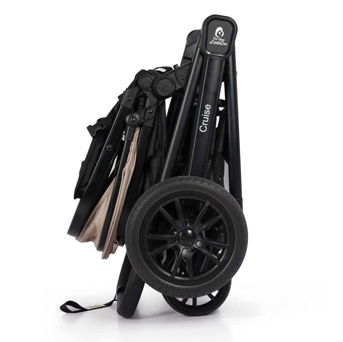 Cruise 3 In 1 Travel System With Car Seat - Dune Beige (Free Cupholder & Seat Liner Included)