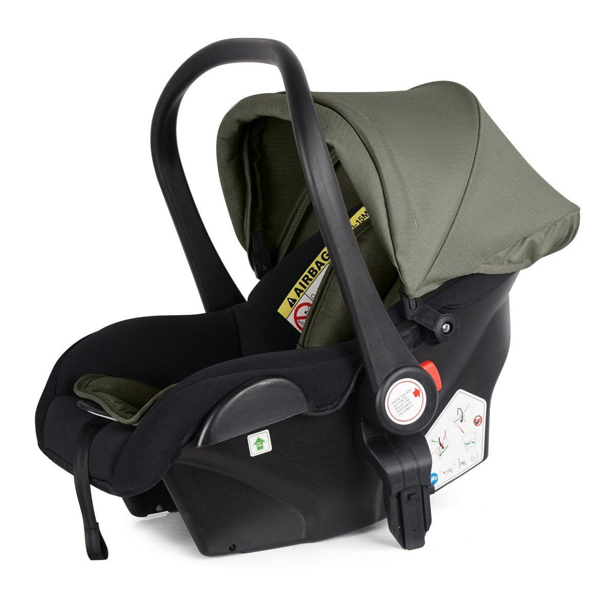 Cruise 3 In 1 Travel System With Car Seat - Pebble Sage (Free Cupholder & Seat Liner Included)
