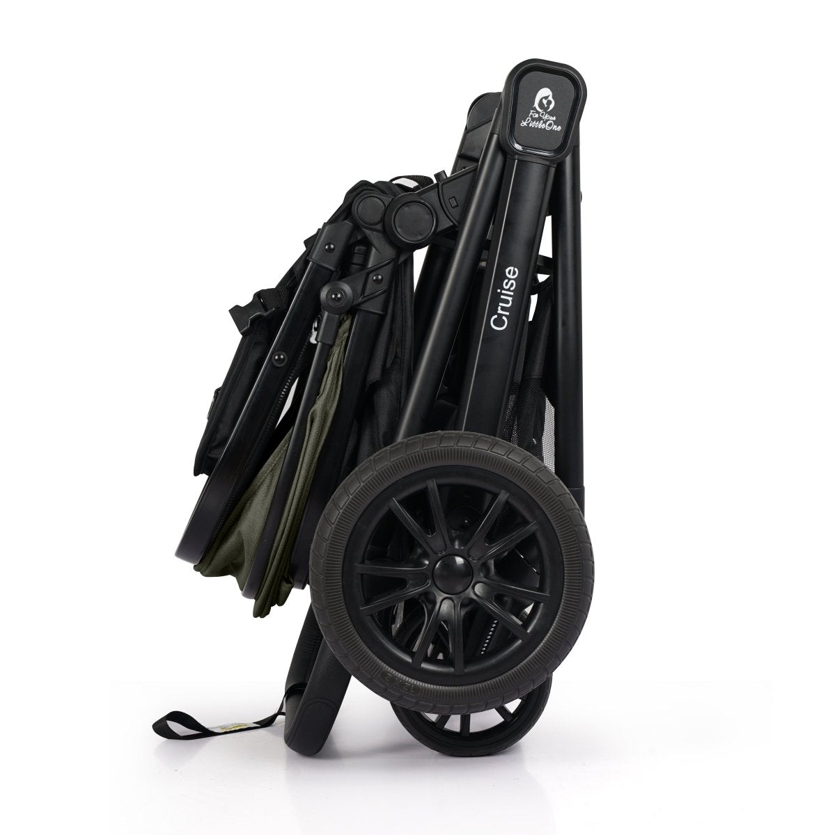Cruise 3 In 1 Travel System With Car Seat - Pebble Sage (Free Cupholder & Seat Liner Included)