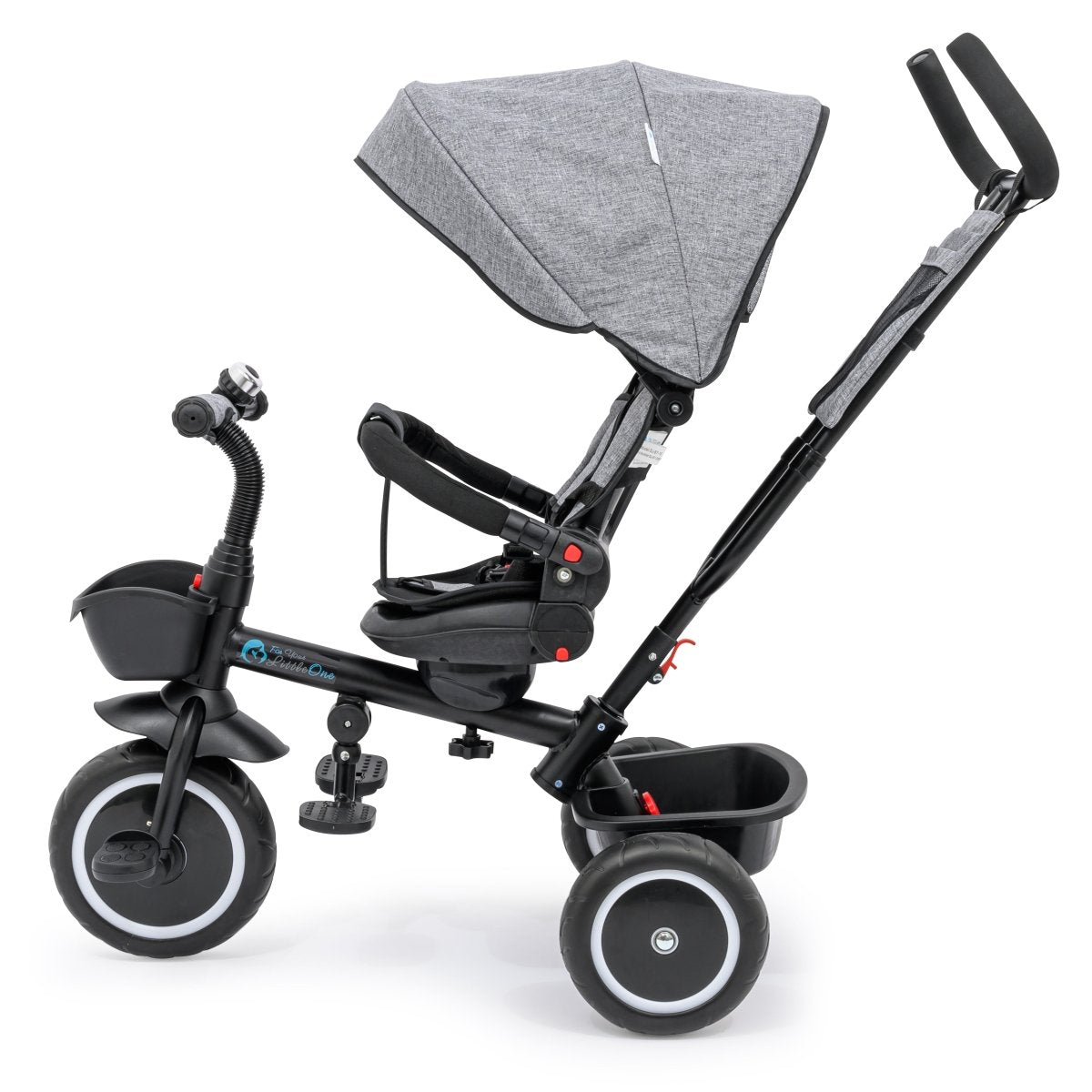 For Your Little One 6 in 1 Trike V3 - Grey (9 months - 5 years)