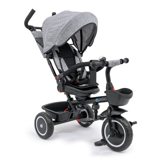 For Your Little One 6 in 1 Trike V3 - Grey (9 months - 5 years)