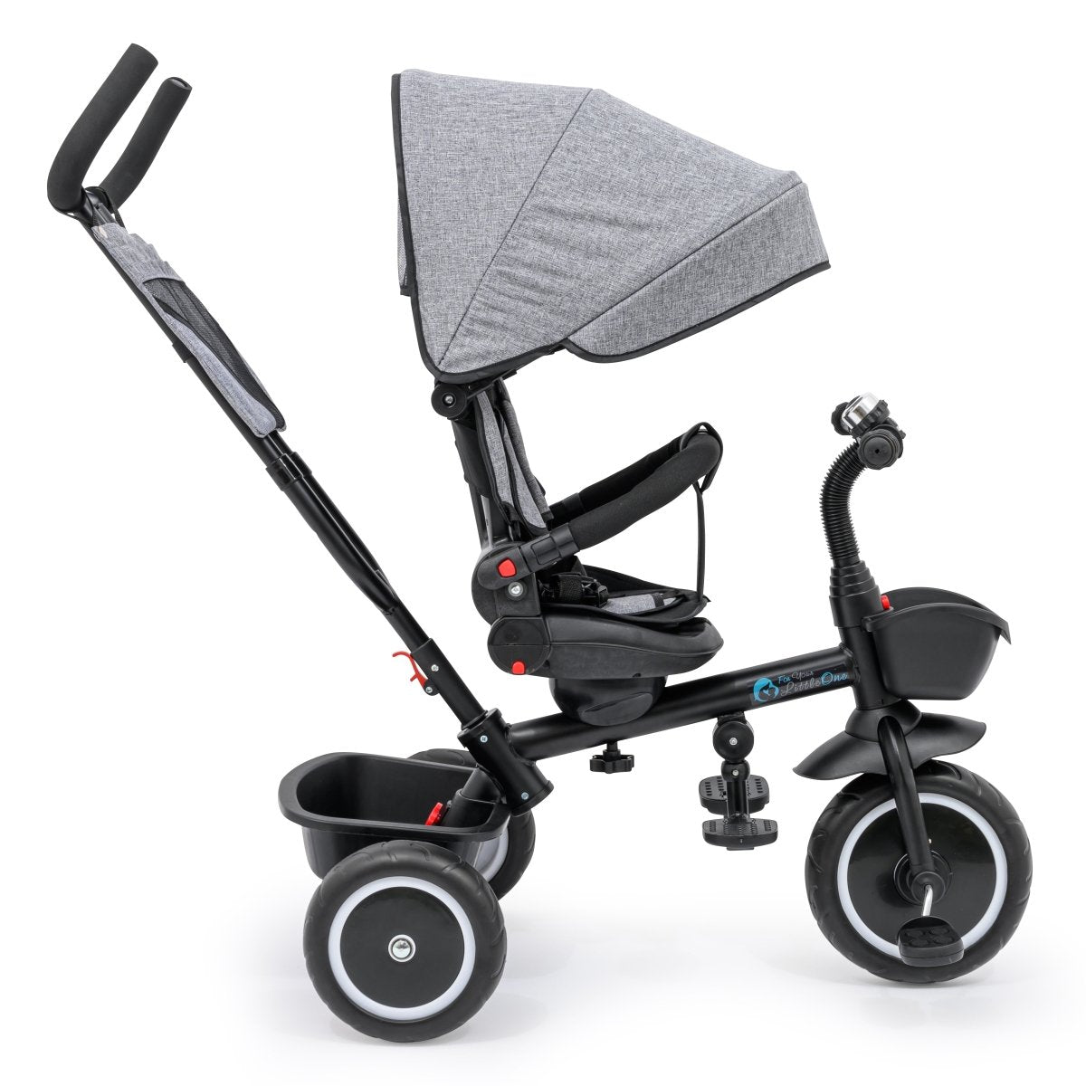 For Your Little One 6 in 1 Trike V3 - Grey (9 months - 5 years)