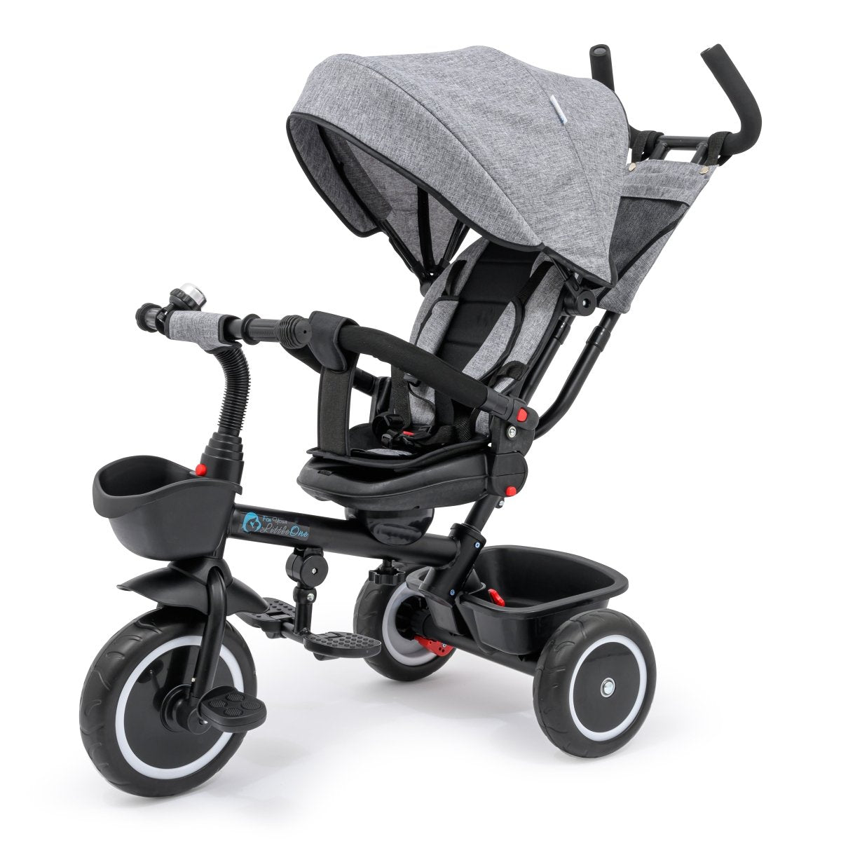 For Your Little One 6 in 1 Trike V3 - Grey (9 months - 5 years)
