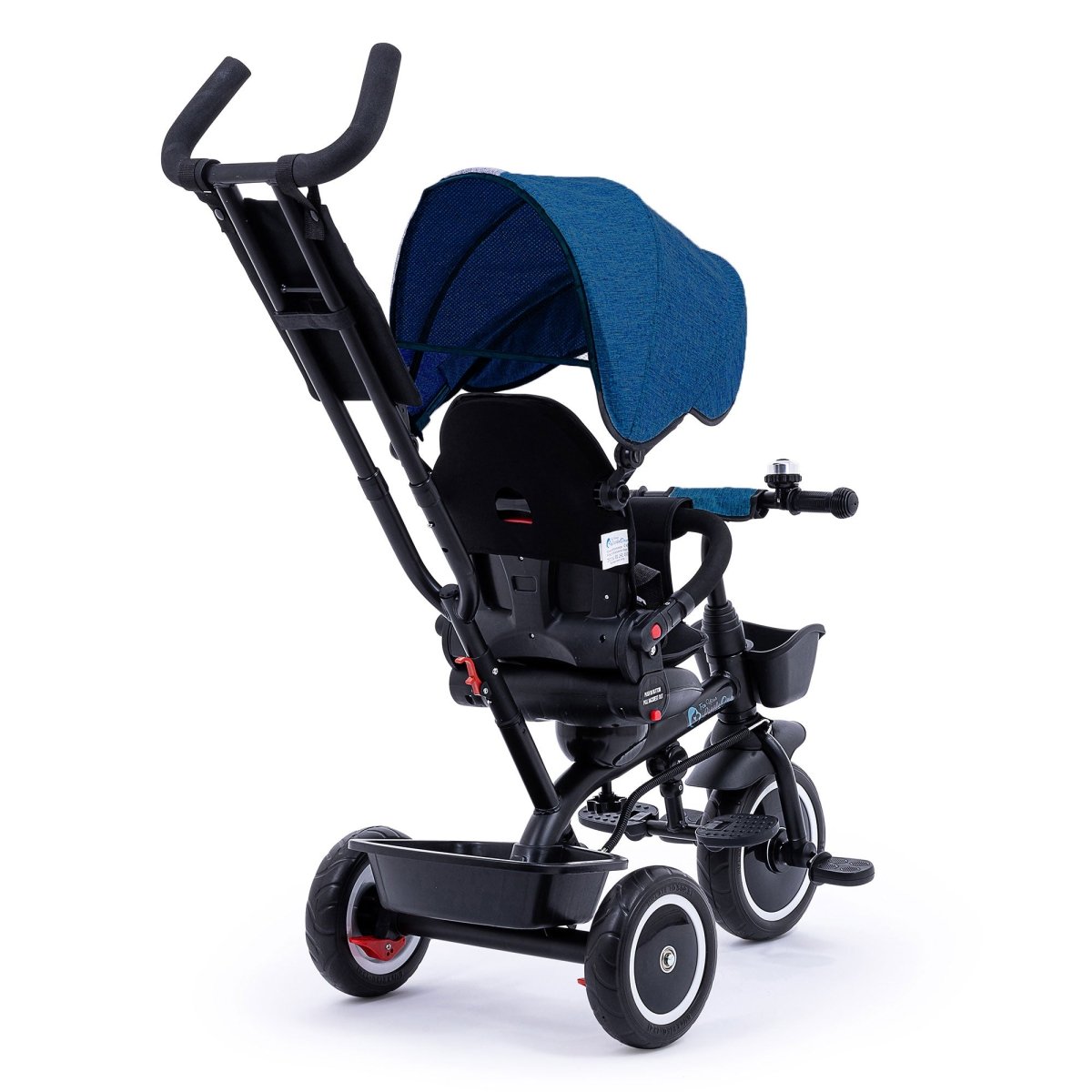 6 In 1 Trike V3 - Blue (9 Months - 5 Years)