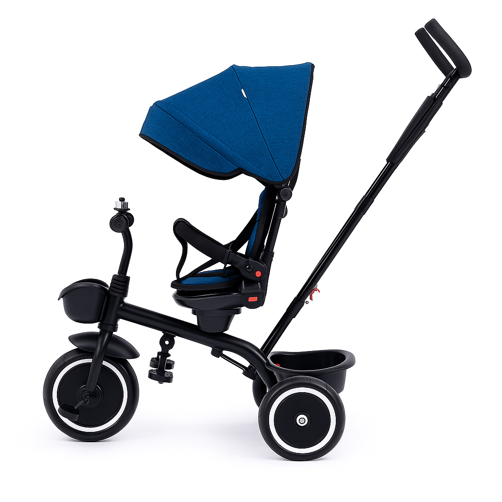 6 In 1 Trike V3 - Blue (9 Months - 5 Years)